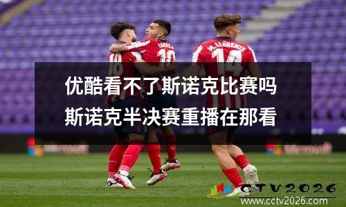 优酷看不了斯诺克比赛吗 斯诺克半决赛重播在那看