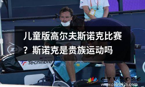儿童版高尔夫斯诺克比赛？斯诺克是贵族运动吗