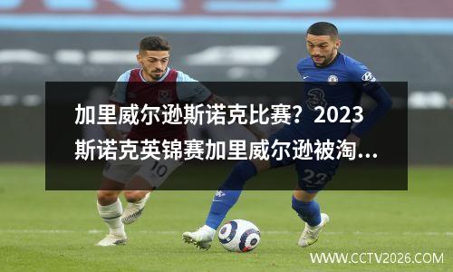 加里威尔逊斯诺克比赛？2023斯诺克英锦赛加里威尔逊被淘汰