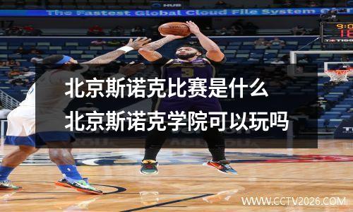 北京斯诺克比赛是什么 北京斯诺克学院可以玩吗