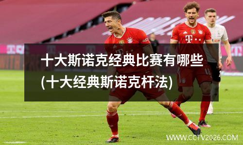十大斯诺克经典比赛有哪些(十大经典斯诺克杆法)