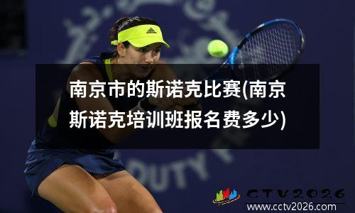 南京市的斯诺克比赛(南京斯诺克培训班报名费多少)