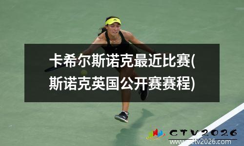卡希尔斯诺克最近比赛(斯诺克英国公开赛赛程)