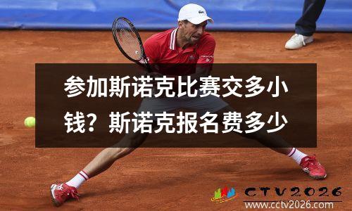 参加斯诺克比赛交多小钱？斯诺克报名费多少