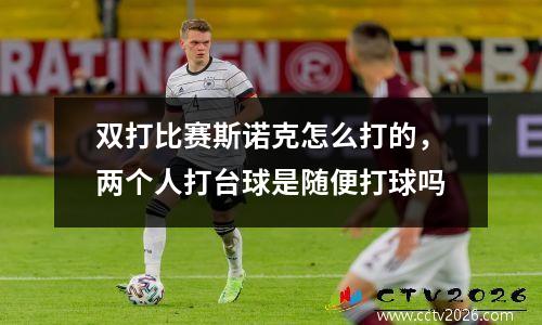 双打比赛斯诺克怎么打的，两个人打台球是随便打球吗