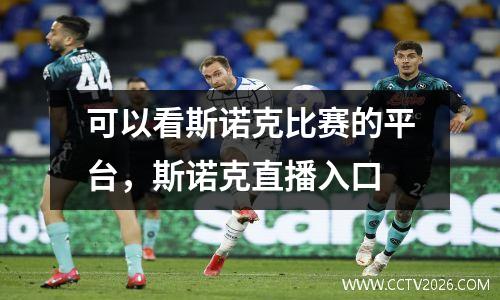 可以看斯诺克比赛的平台，斯诺克直播入口