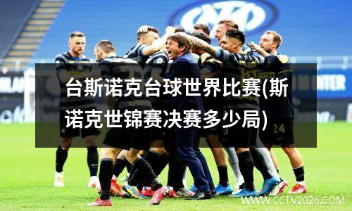 台斯诺克台球世界比赛(斯诺克世锦赛决赛多少局)