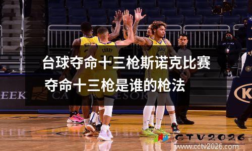 台球夺命十三枪斯诺克比赛 夺命十三枪是谁的枪法