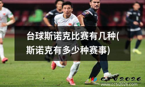 台球斯诺克比赛有几种(斯诺克有多少种赛事)