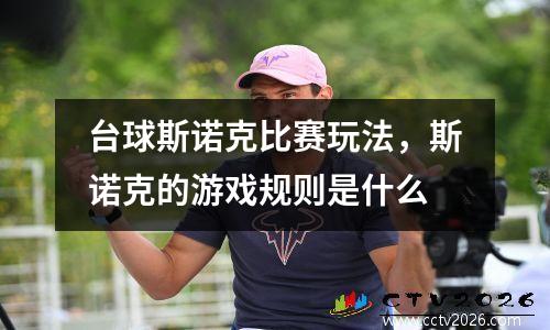台球斯诺克比赛玩法，斯诺克的游戏规则是什么