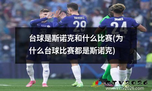 台球是斯诺克和什么比赛(为什么台球比赛都是斯诺克)