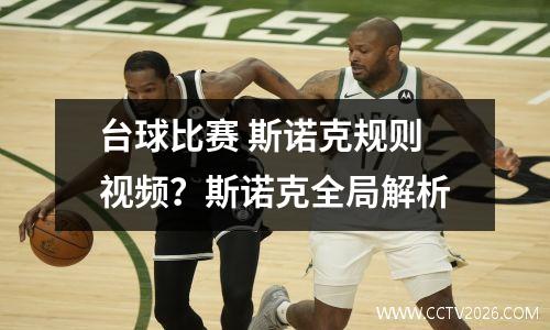 台球比赛 斯诺克规则视频？斯诺克全局解析