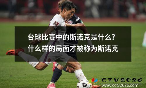 台球比赛中的斯诺克是什么？什么样的局面才被称为斯诺克