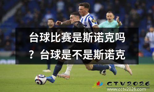 台球比赛是斯诺克吗？台球是不是斯诺克