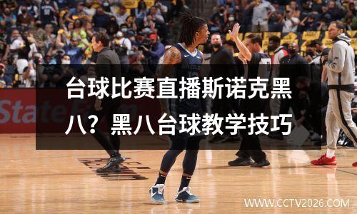 台球比赛直播斯诺克黑八？黑八台球教学技巧