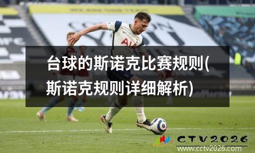 台球的斯诺克比赛规则(斯诺克规则详细解析)