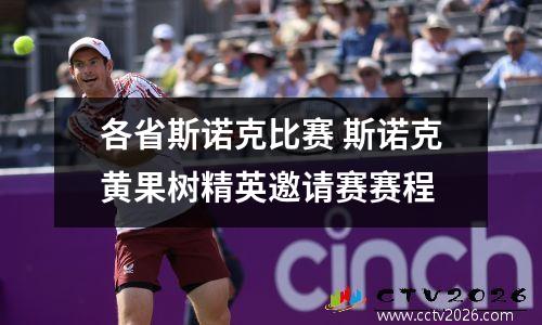 各省斯诺克比赛 斯诺克黄果树精英邀请赛赛程
