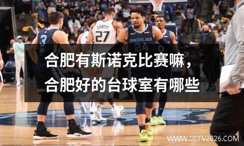 合肥有斯诺克比赛嘛，合肥好的台球室有哪些