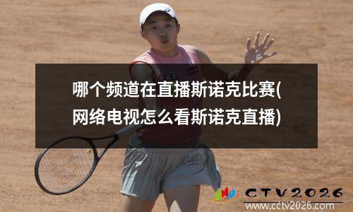 哪个频道在直播斯诺克比赛(网络电视怎么看斯诺克直播)