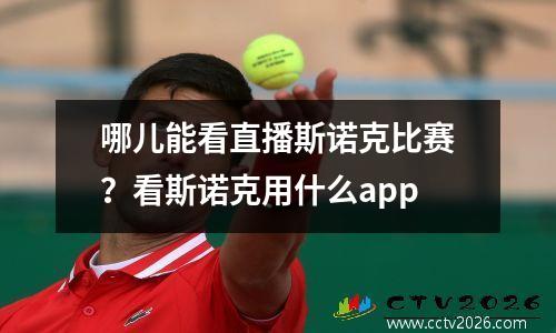 哪儿能看直播斯诺克比赛？看斯诺克用什么app