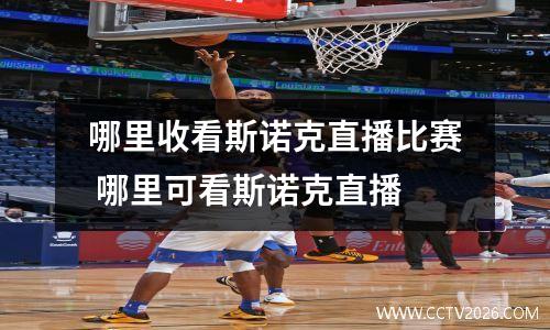哪里收看斯诺克直播比赛 哪里可看斯诺克直播