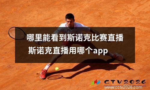 哪里能看到斯诺克比赛直播 斯诺克直播用哪个app
