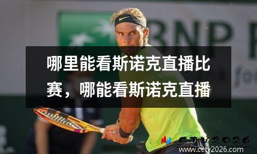 哪里能看斯诺克直播比赛，哪能看斯诺克直播