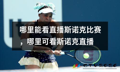 哪里能看直播斯诺克比赛，哪里可看斯诺克直播