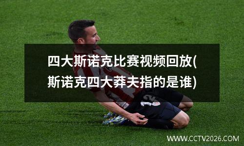四大斯诺克比赛视频回放(斯诺克四大莽夫指的是谁)