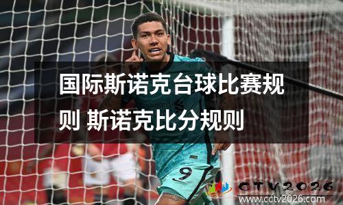 国际斯诺克台球比赛规则 斯诺克比分规则