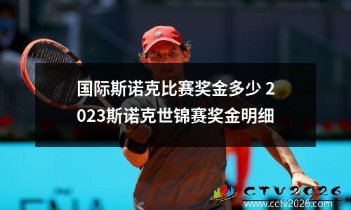 国际斯诺克比赛奖金多少 2023斯诺克世锦赛奖金明细