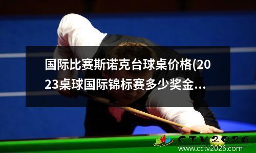 国际比赛斯诺克台球桌价格(2023桌球国际锦标赛多少奖金)