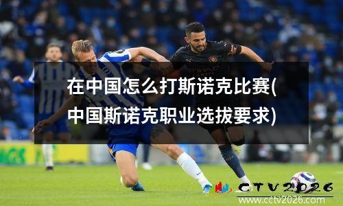 在中国怎么打斯诺克比赛(中国斯诺克职业选拔要求)