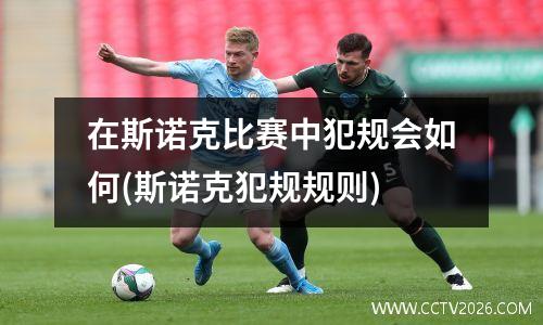 在斯诺克比赛中犯规会如何(斯诺克犯规规则)