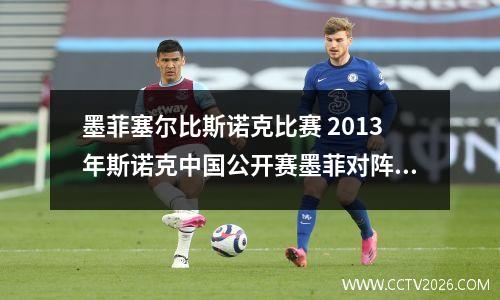 墨菲塞尔比斯诺克比赛 2013年斯诺克中国公开赛墨菲对阵塞尔比