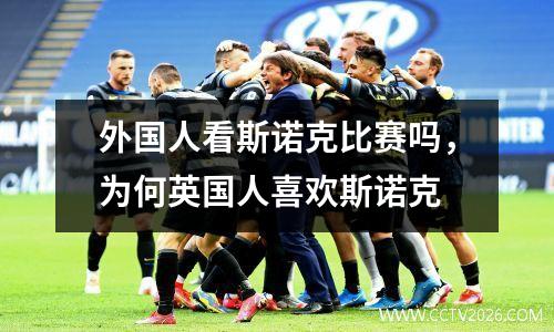 外国人看斯诺克比赛吗，为何英国人喜欢斯诺克