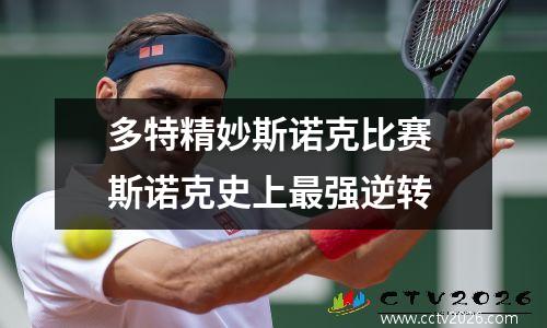 多特精妙斯诺克比赛 斯诺克史上最强逆转