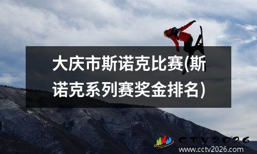 大庆市斯诺克比赛(斯诺克系列赛奖金排名)