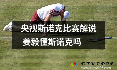 央视斯诺克比赛解说 姜毅懂斯诺克吗