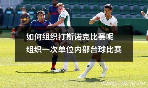 如何组织打斯诺克比赛呢 组织一次单位内部台球比赛