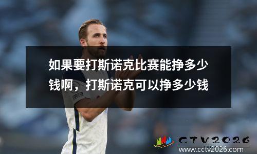 如果要打斯诺克比赛能挣多少钱啊，打斯诺克可以挣多少钱
