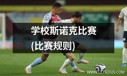 学校斯诺克比赛(比赛规则)