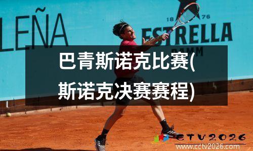 巴青斯诺克比赛(斯诺克决赛赛程)