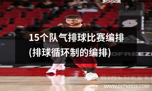 15个队气排球比赛编排(排球循环制的编排)