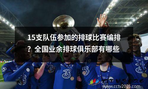 15支队伍参加的排球比赛编排？全国业余排球俱乐部有哪些