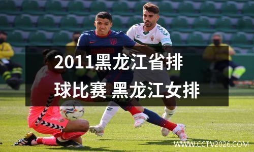2011黑龙江省排球比赛 黑龙江女排