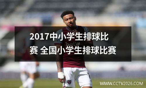 2017中小学生排球比赛 全国小学生排球比赛