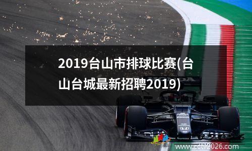 2019台山市排球比赛(台山台城最新招聘2019)