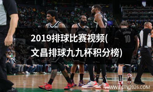 2019排球比赛视频(文昌排球九九杯积分榜)