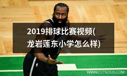 2019排球比赛视频(龙岩莲东小学怎么样)